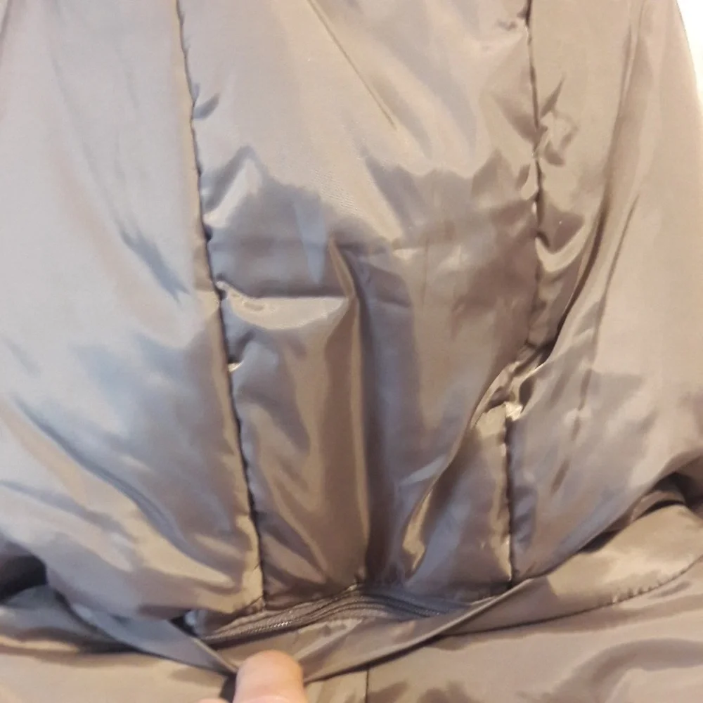 Lauren Ralph Lauren Down/waterfowl fur lined removeable hood zip up size s - Picture 6 of 15